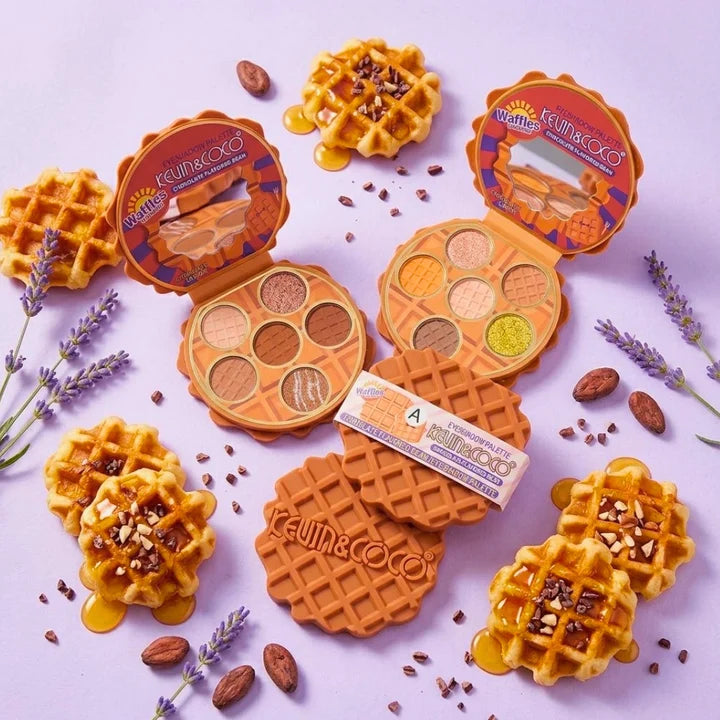 Waffles Chocolate Flavored Bean Eyeshadow Palette