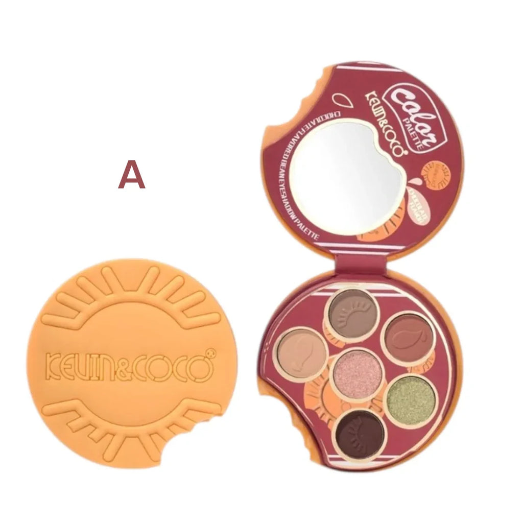 Chocolate cookie flavored Bean Eyeshadow Palette