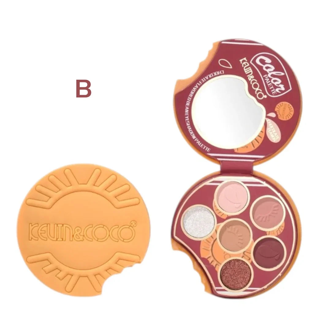Chocolate cookie flavored Bean Eyeshadow Palette