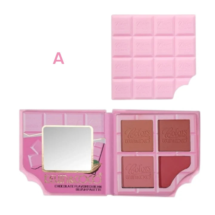 Chocolate Flavored Bean Blush Palette