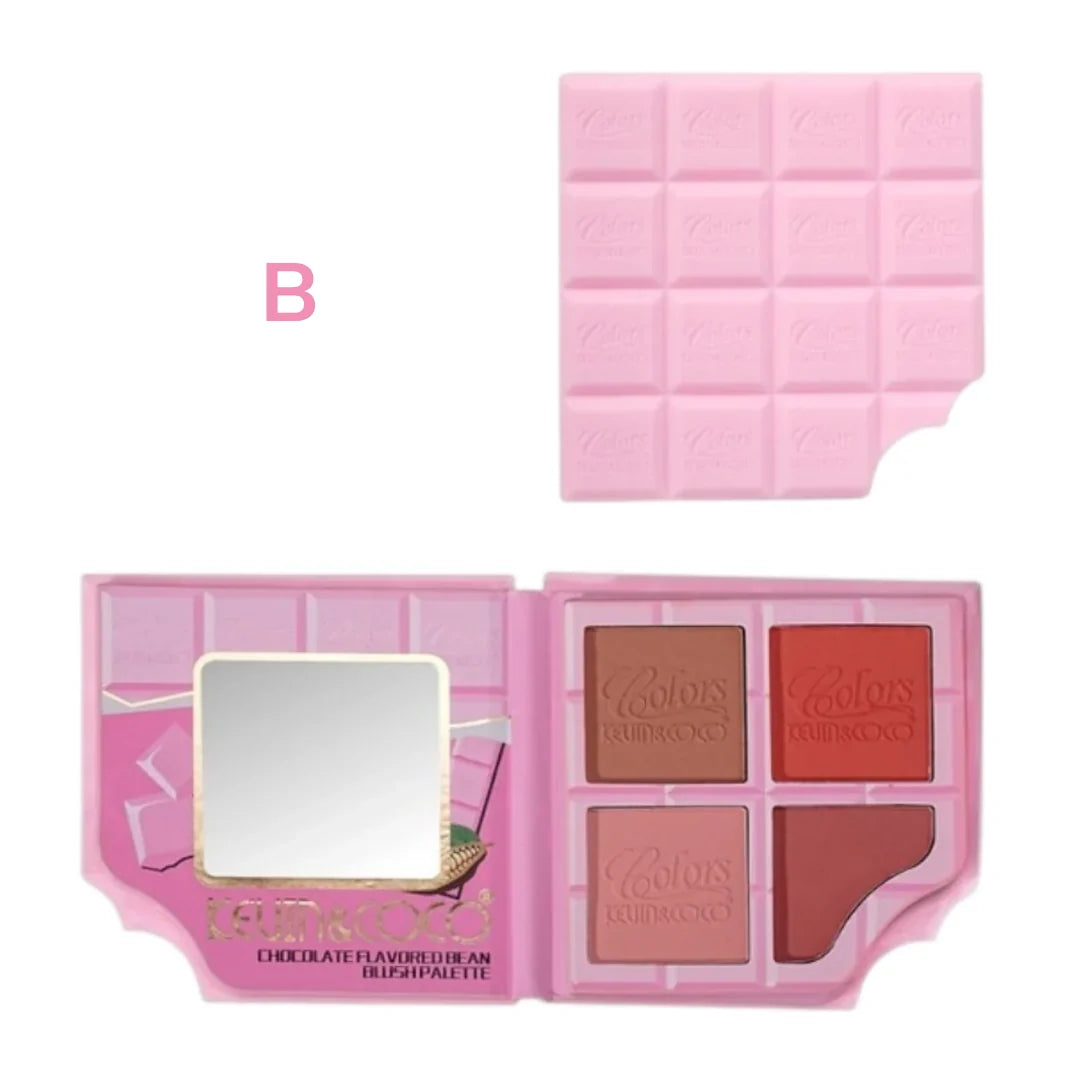 Chocolate Flavored Bean Blush Palette