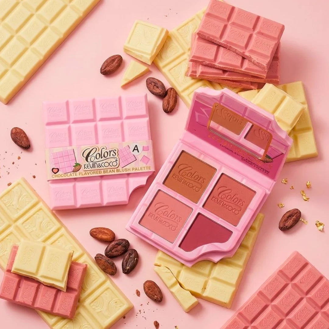 Chocolate Flavored Bean Blush Palette